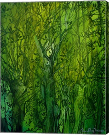 Framed Keepers of the Wood Print
