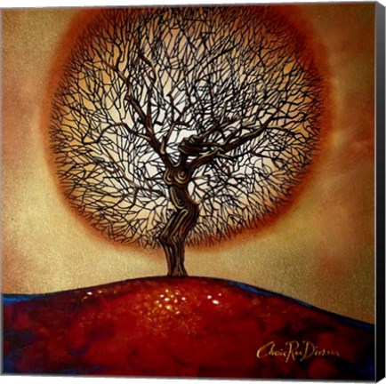 Framed Sun Worshipper Print