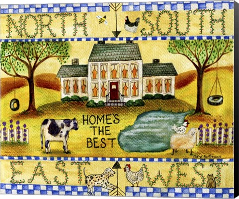 Framed Homes the Best Lang Print