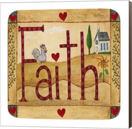 Framed Faith Print