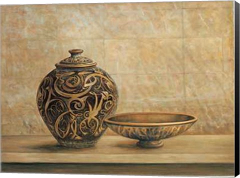 Framed Collezione Etnica II Print