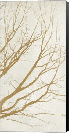 Framed Golden Tree III Print