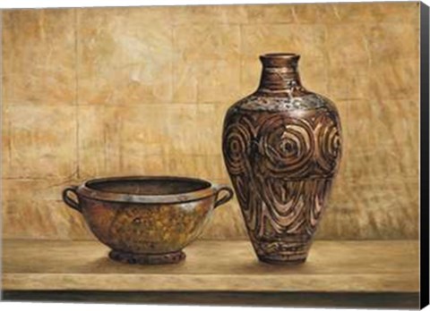 Framed Andre Mazo - Collezione Etnica I Size 31.5x23.75 Print