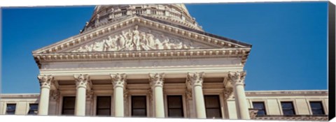 Framed Government building, Mississippi State Capitol, Jackson, Mississippi Print