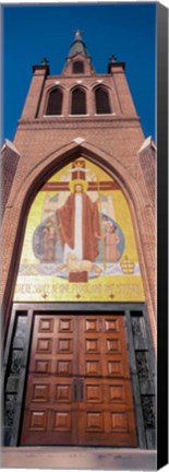 Framed Cathedral of St. Peter the Apostle, Jackson, Mississippi Print