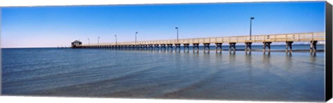 Framed Pier in Biloxi, Mississippi Print