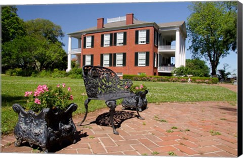 Framed Rosalie&#39; house, 1820, Union Headquarters, Natchez, Mississippi Print