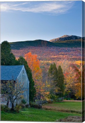 Framed Mt Monadnock, Jaffrey, New Hampshire Print