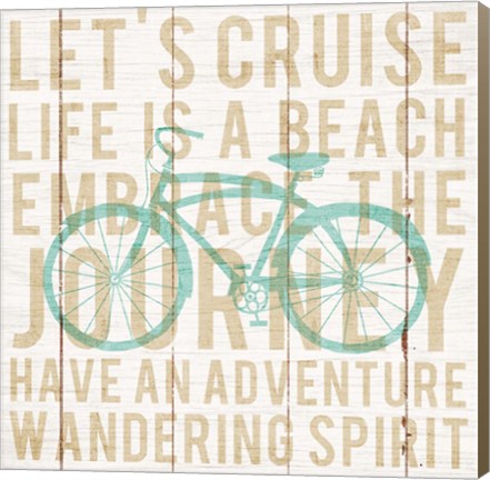 Framed Bon Voyage Cruiser II Print