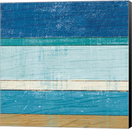 Framed Beachscape VI Print