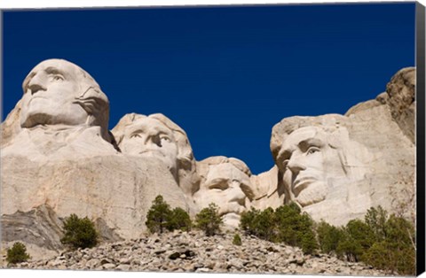 Framed Mount Rushmore, Keystone, Black Hills, South Dakota Print