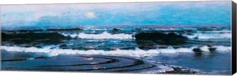 Framed Alexander Harrison - Twilight Size 39.5x15 Print