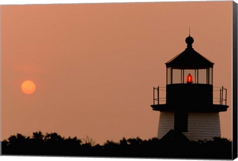 Framed Brand Point Island, Nantucket Print