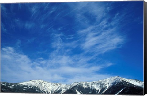 Framed Franconia Ridge, White Mountains, New Hampshire Print
