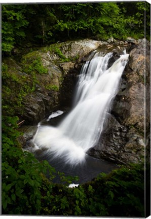 Framed Garfield Waterfalls Pittsburg New Hampshire Print