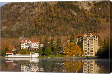 Framed Balsams Resort in Dixville Notch, New Hampshire Print