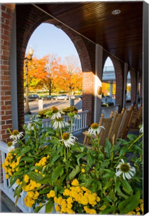 Framed Hanover Inn, Dartmouth College Green, Hanover, New Hampshire Print