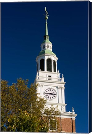 Framed Baker Hall on the Dartmouth College Green in Hanover, New Hampshire Print