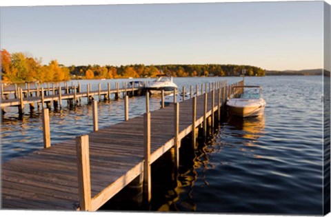 Framed Lake Winnipesauke, Wolfeboro, New Hampshire Print