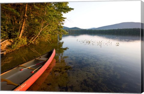 Framed White Lake State Park, New Hampshire Print