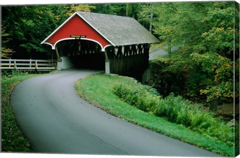 Framed New Hampshire, White Mountains, Franconia Notch Print