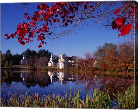 Framed Marlow, New Hampshire Print