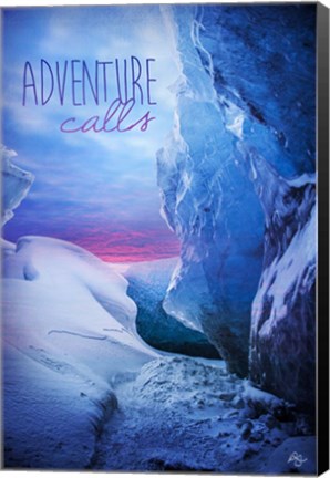 Framed Adventure Calls Print