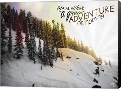 Framed Great Adventure Print