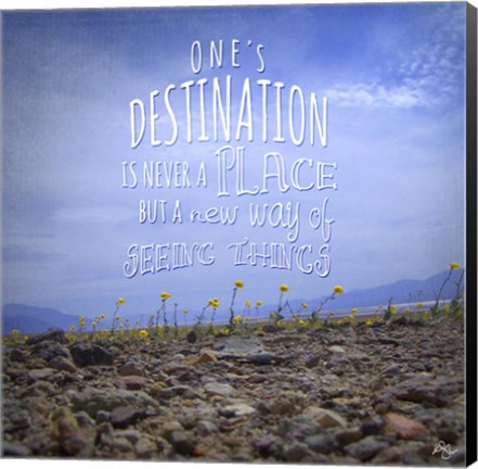 Framed Ones Destination Print