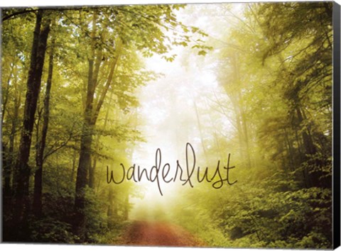 Framed Wanderlust Print