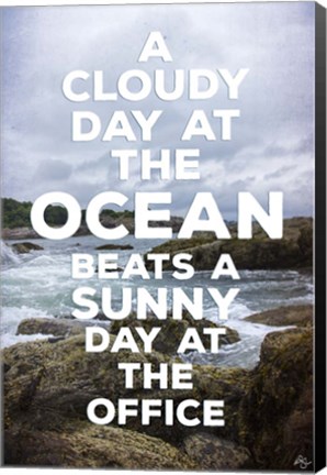 Framed Cloudy Day Print