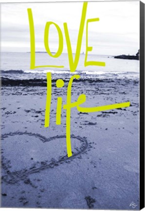 Framed Love life Print