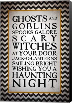 Framed Haunting Night Print