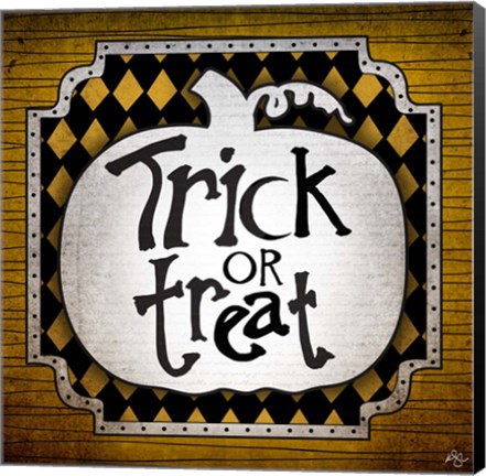 Framed Trick or Treat Print
