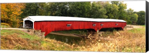 Framed West Union Covered Bridge, Indiana Print