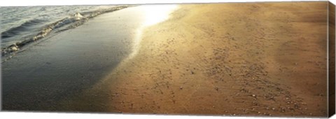 Framed Sand on the Beach, Liberia, Guanacaste, Costa Rica Print