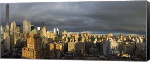 Framed Midtown Manhattan Sky, Early Morning Print