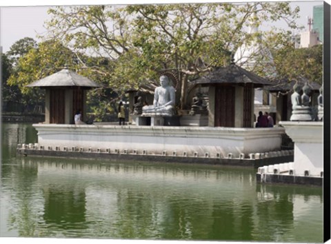 Framed Seema Malaka Designed by Geoffrey Bawa, Sri Lanka Print