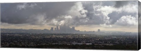 Framed Downtown Los Angeles, California Print