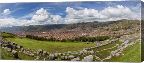 Framed Saksaywaman, Cusco, Peru Print