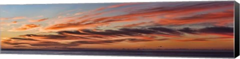 Framed Clouds Over Sea at Sunset, Cabo San Lucas, Mexico Print