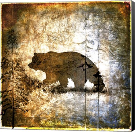 Framed High Country Bear Print