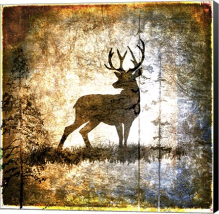 Framed High Country Deer Print
