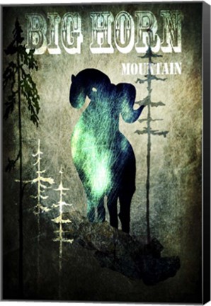 Framed Wind River II Print