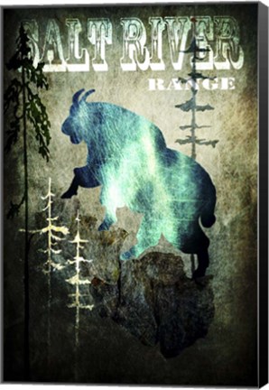 Framed Wind River III Print