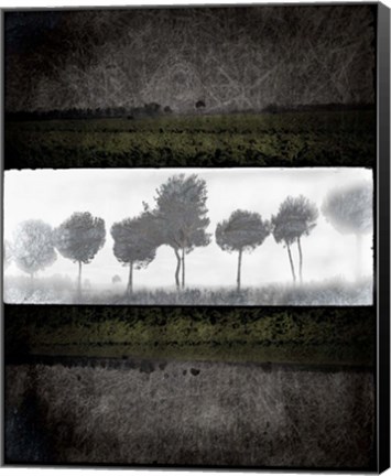 Framed Black Tree 2 Print