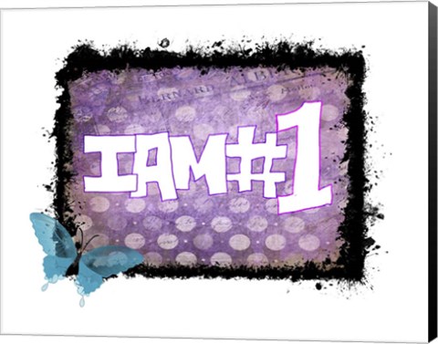 Framed I Am #1 Print