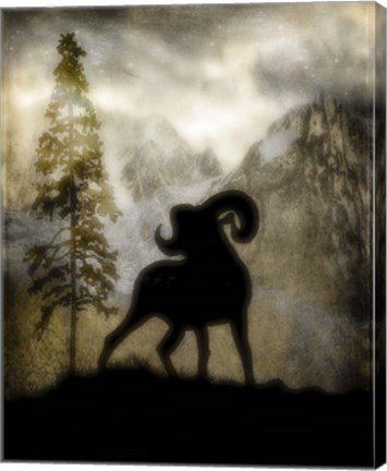 Framed Mystic Big Horn Print