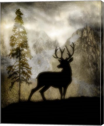 Framed Mystic Deer Print