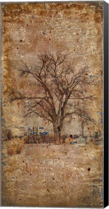 Framed Autumn Tree Duo Print